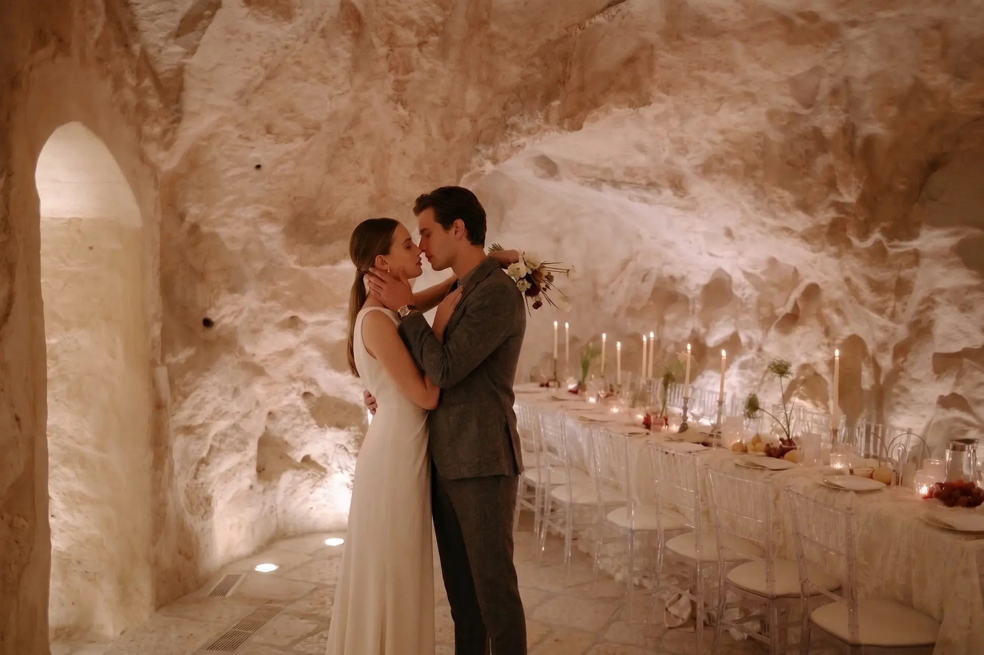 Destination wedding in Matera -- Sassi cave dwellings Gravina canyon and rupestrian churches Basilicata